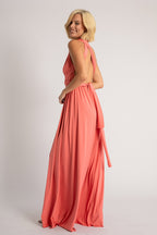 Classic Multiway Infinity Dress in Guava
