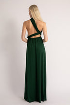 Classic Multiway Infinity Dress in Hunter Green
