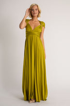 Classic Multiway Infinity Dress in Kiwi Green
