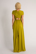 Classic Multiway Infinity Dress in Kiwi Green