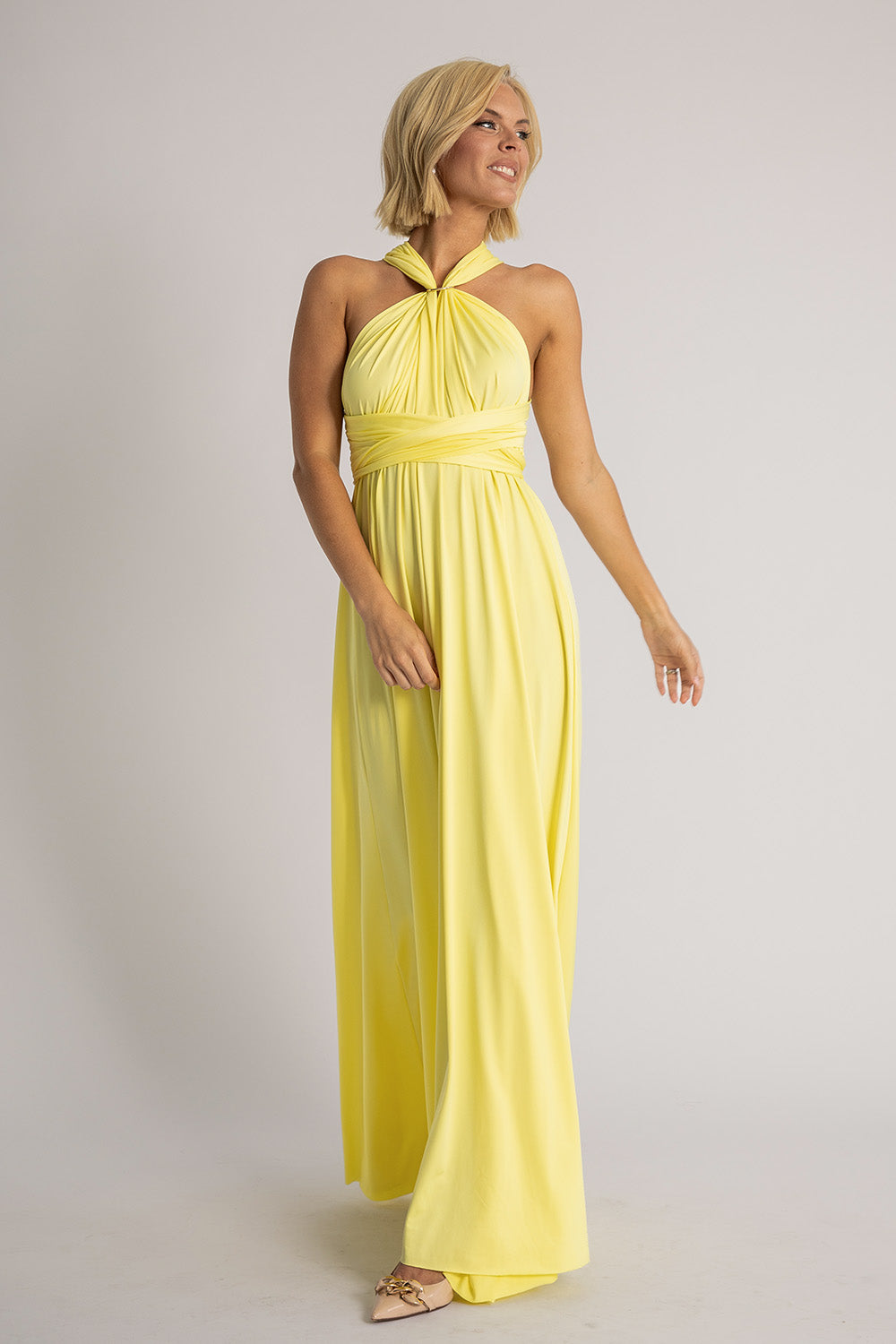 Classic Infinity Dress in Lemon Sorbet | Multiway Classic Infinity Dress in Lemon Sorbet | Multiway