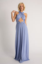 Classic Multiway Infinity Dress in Lilac Blue