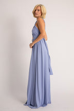 Classic Multiway Infinity Dress in Lilac Blue