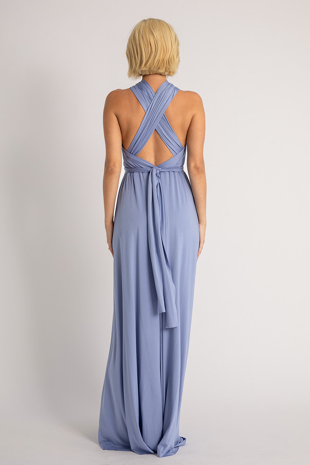 Classic Multiway Infinity Dress in Lilac Blue