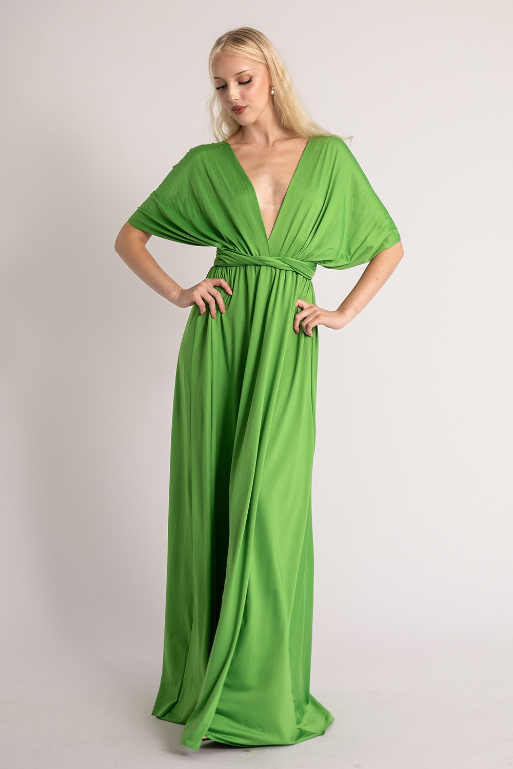 Classic Infinity Dress in Orchard Green | Multiway | Model Chic Classic Infinity Dress in Orchard Green | Multiway | Model Chic