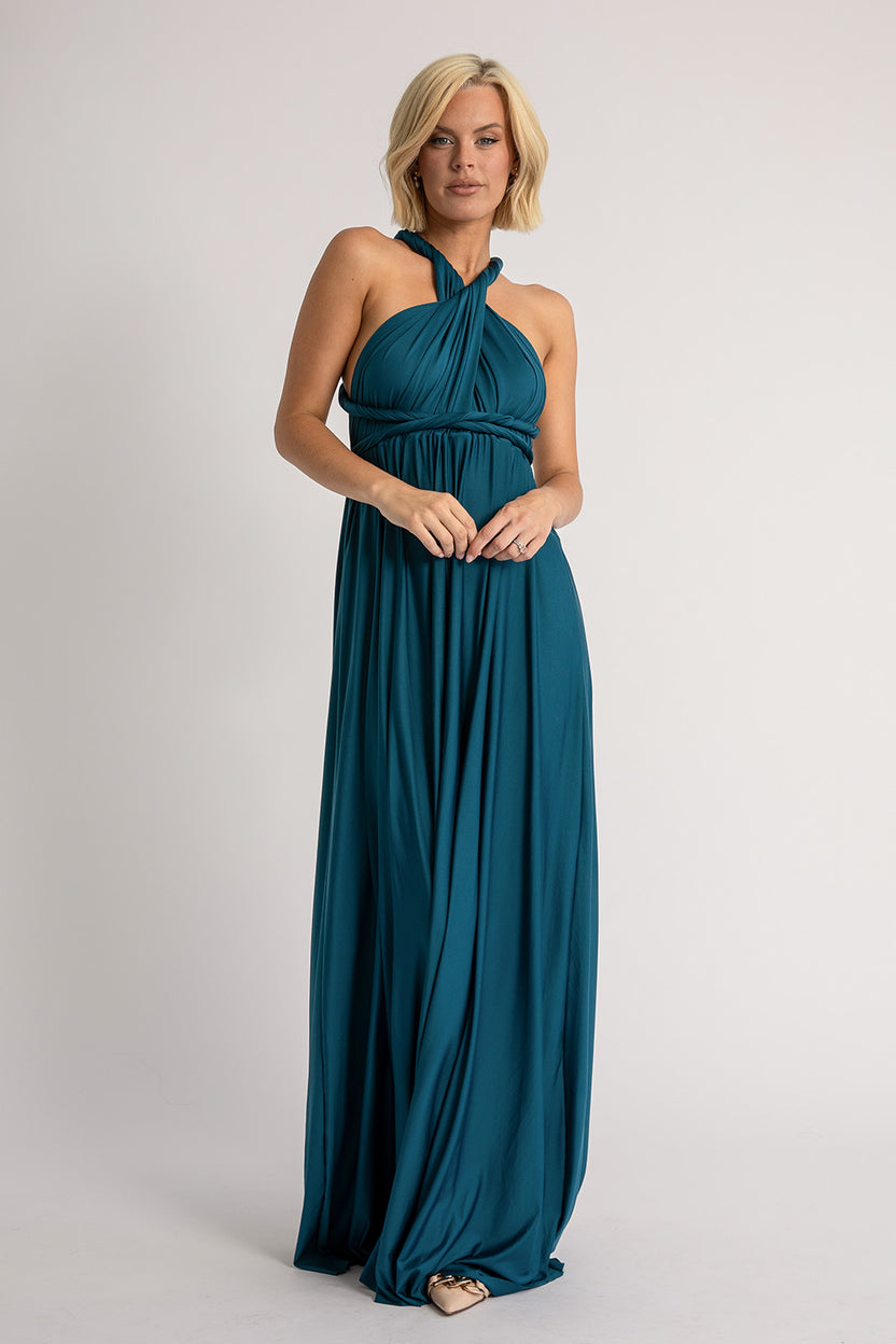 Classic Multiway Infinity Dress in Peacock For Sale Online | ModelChic