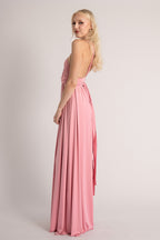 Classic Multiway Infinity Dress in Strawberry Pink