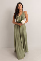 Classic Multiway Infinity Dress in Khaki