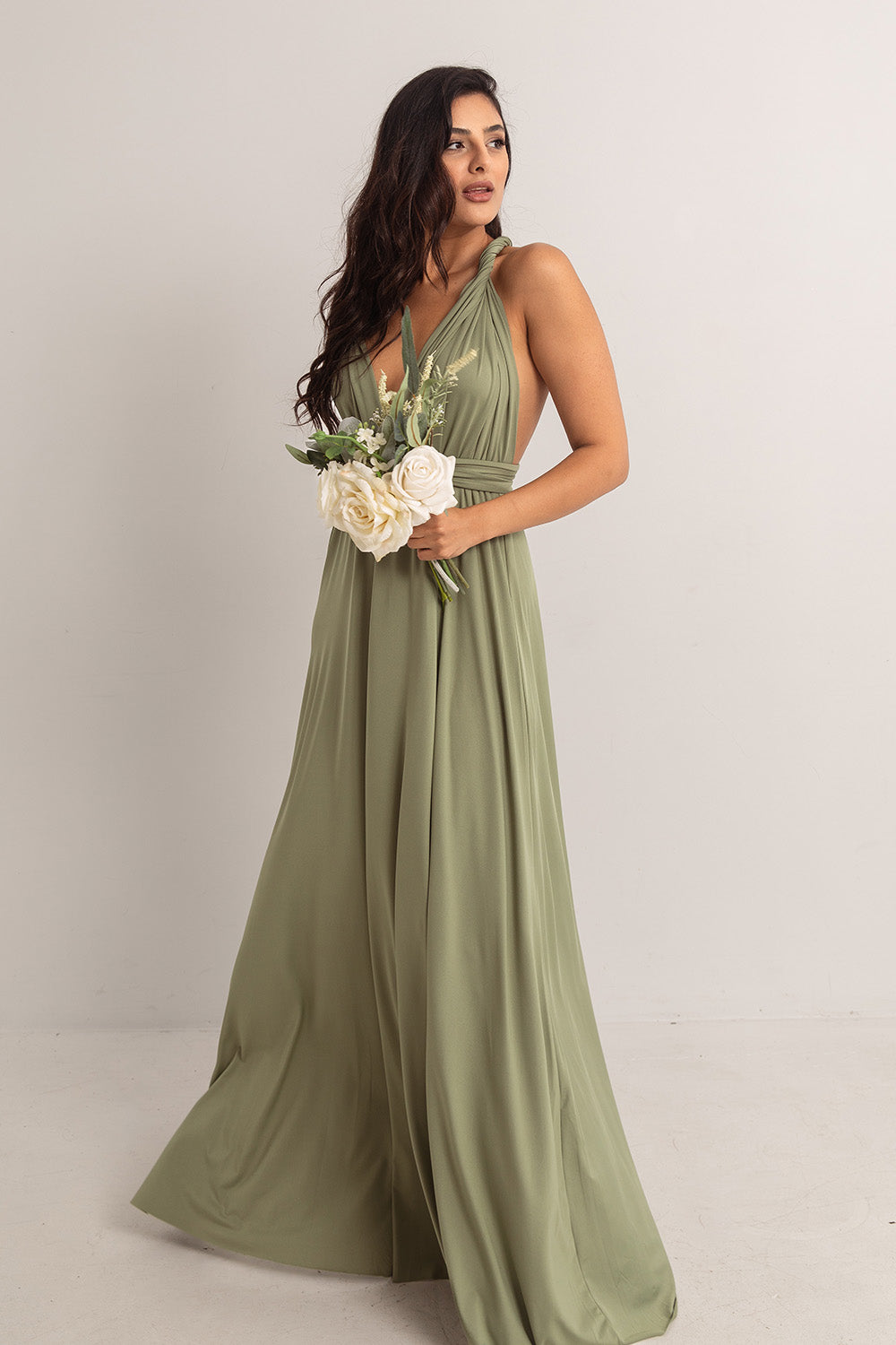 Classic Multiway Infinity Dress in Khaki For Sale - Bridesmaids Dresses | Model Chic Classic Multiway Infinity Dress in Khaki For Sale - Bridesmaids Dresses | Model Chic