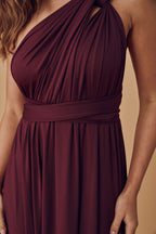 Classic Multiway Infinity Dress in Mulberry