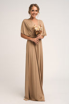 Classic Multiway Infinity Dress in Cappucino