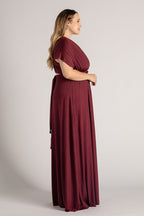 Classic Infinity Dress in Dark Burgundy