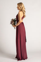 Classic Infinity Dress in Dark Burgundy