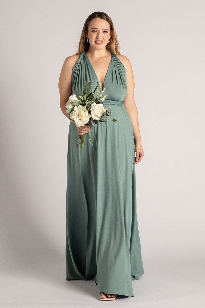 Duck Egg Blue Classic Infinity Multiway Dress for formal and bridesmaids dresses
