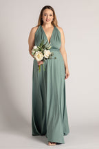 Duck Egg Blue Classic Infinity Multiway Dress for formal and bridesmaids dresses