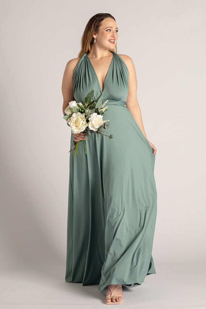 Classic Infinity Dress in Duck Egg Blue