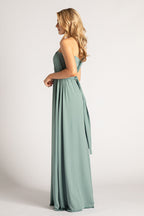 Duck Egg Blue Classic Infinity Multiway Dress for formal and bridesmaids dresses