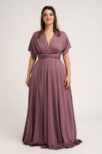 Classic Multiway Infinity Dress in Dusty Orchid