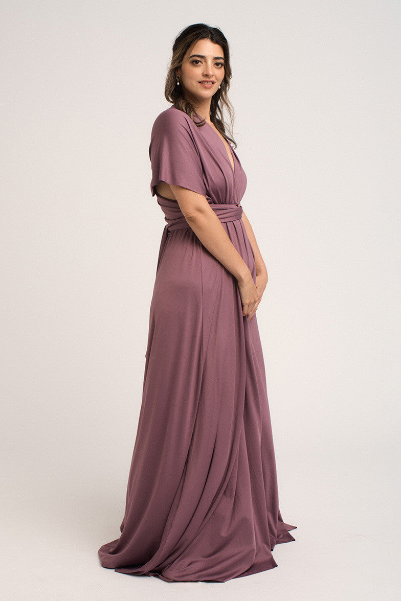 orchid bridesmaid dresses uk Allegra Orchid Pink Satin Bridesmaids Dress