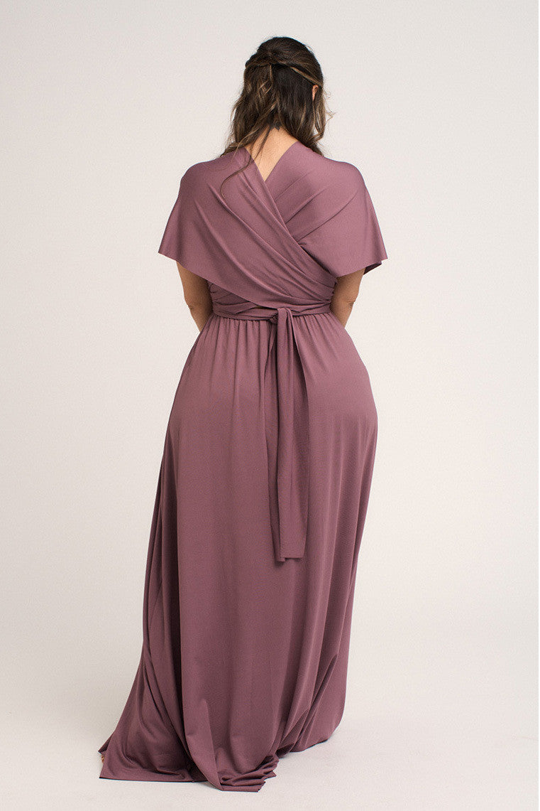 Classic Multiway Infinity Dress in Dusty Orchid
