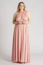 Classic Multiway Infinity Dress in Dusty Pink