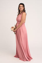 Classic Infinity Dress in Dusty Rose