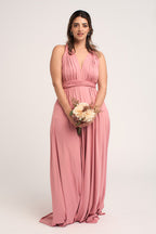 Classic Infinity Dress in Dusty Rose
