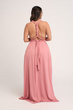 Classic Infinity Dress in Dusty Rose