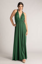 Classic Infinity Dress in Emerald Green