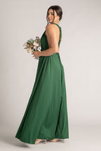 Classic Multiway Infinity Dress in Emerald Green