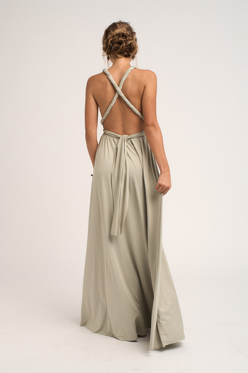Classic Infinity Dress in Eucalyptus