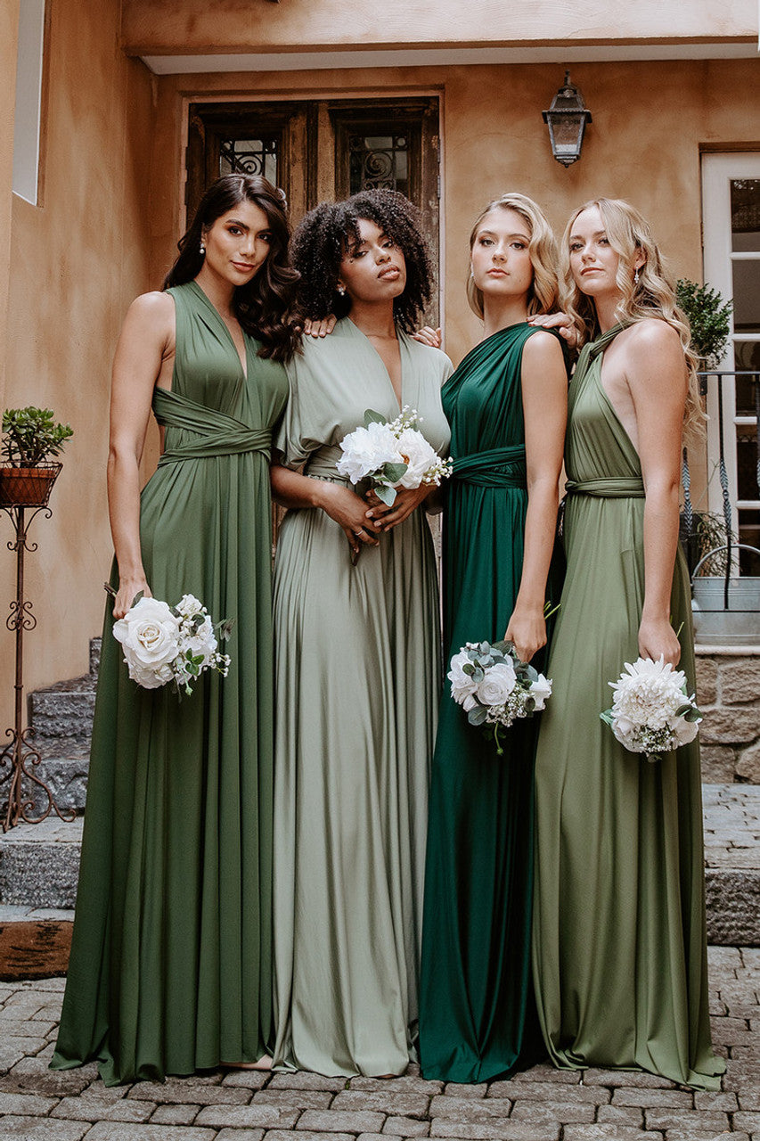Classic Infinity Dress in Eucalyptus