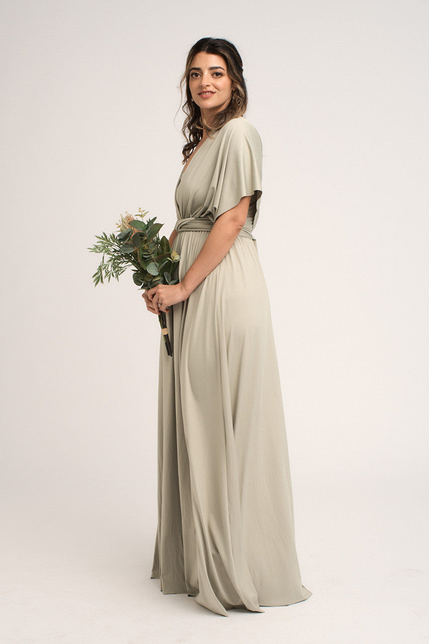 Classic Infinity Dress in Eucalyptus