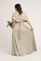 Classic Infinity Dress in Eucalyptus