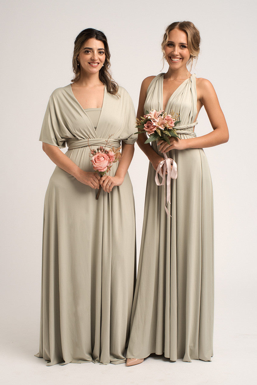 Classic Infinity Dress in Eucalyptus