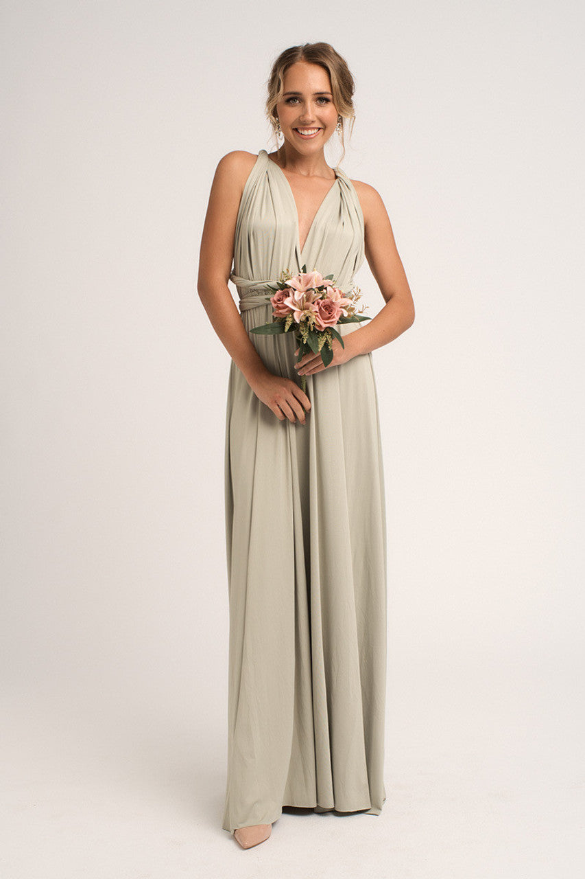 Classic Infinity Dress in Eucalyptus