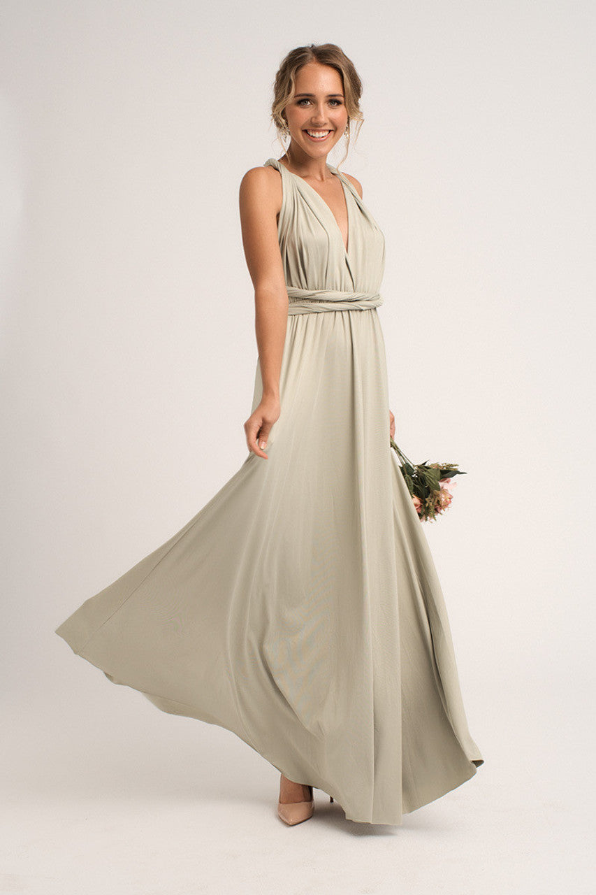 Classic Infinity Dress in Eucalyptus