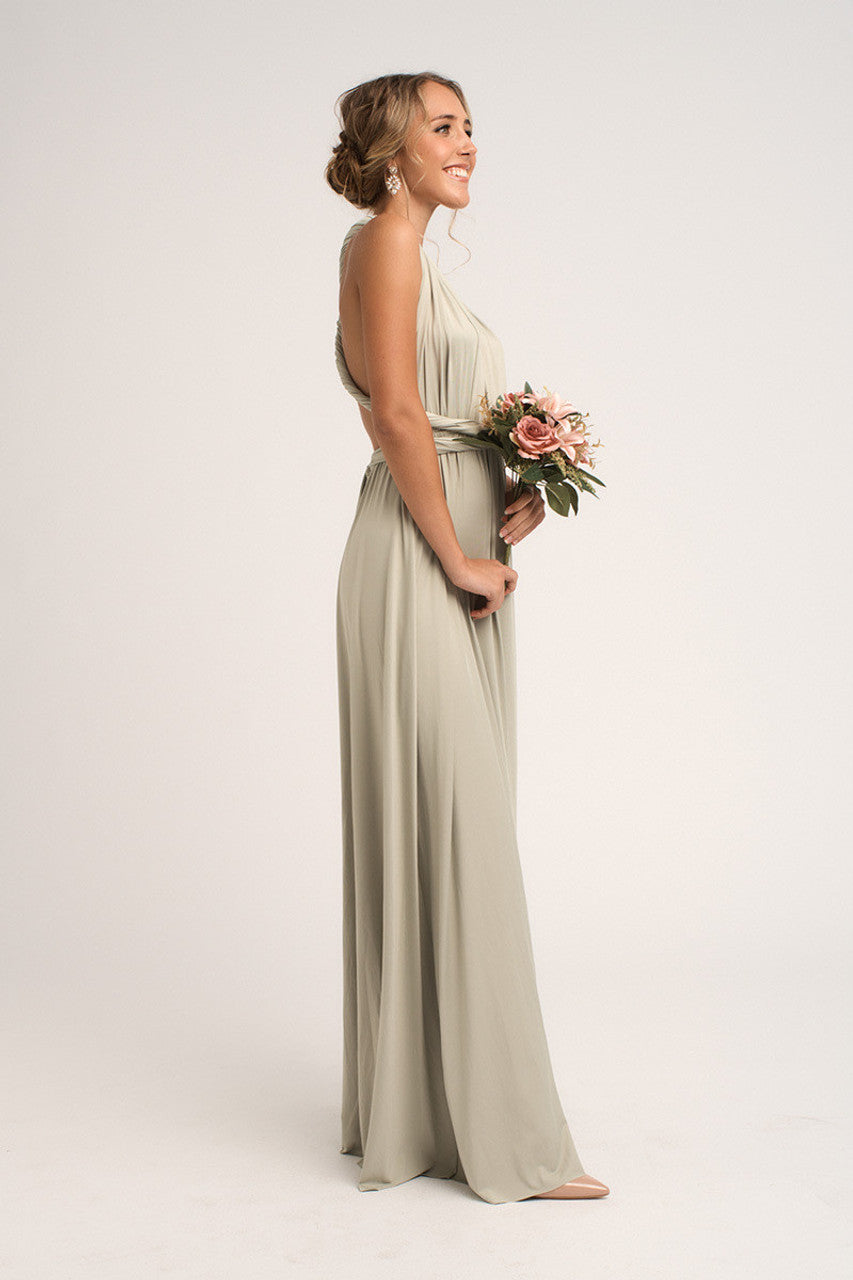 Classic Infinity Dress in Eucalyptus