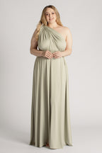 Classic Infinity Dress in Eucalyptus