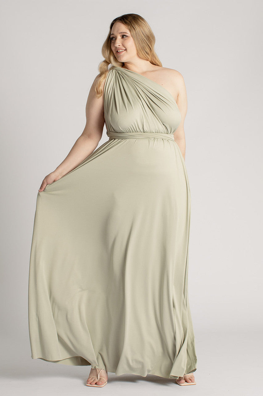 Classic Infinity Dress in Eucalyptus