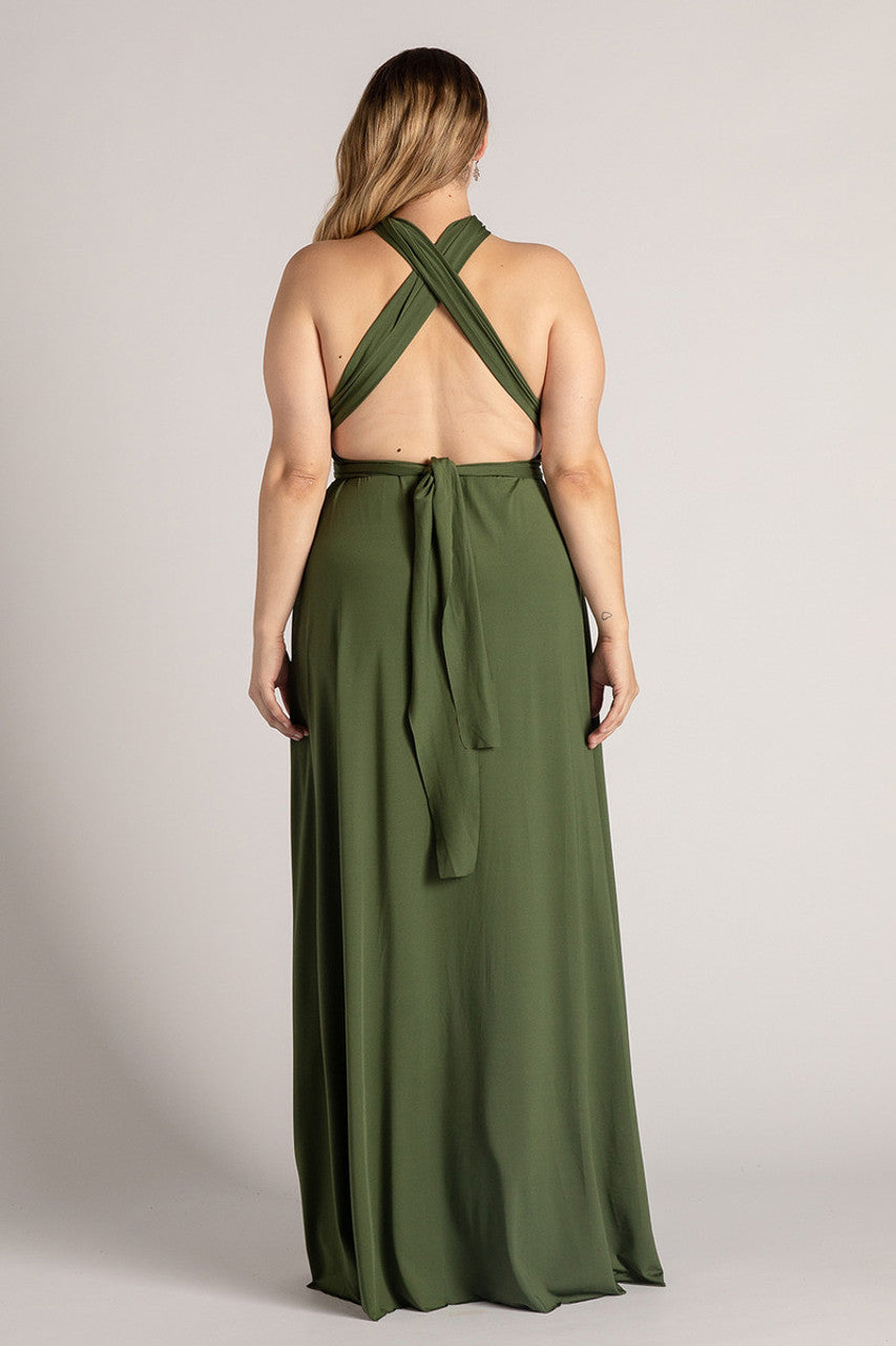 Classic Infinity Dress in Forest Green