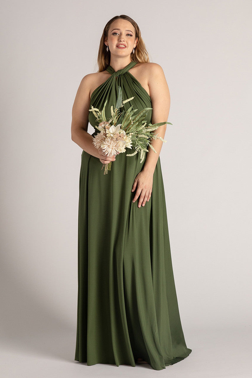 Classic Infinity Dress in Forest Green