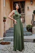 Classic Infinity Dress in Forest Green
