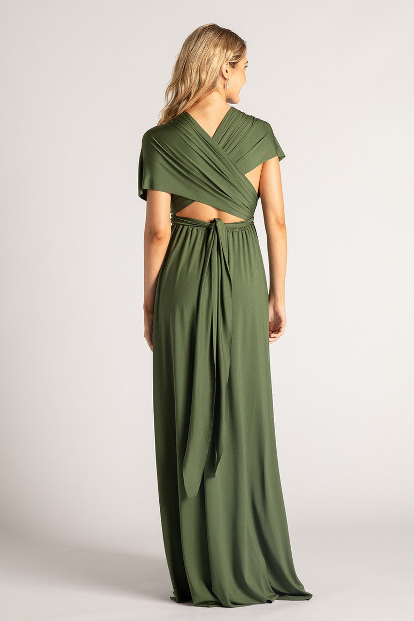 Classic Infinity Dress in Forest Green
