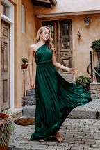 Classic Infinity Dress in Hunter Green