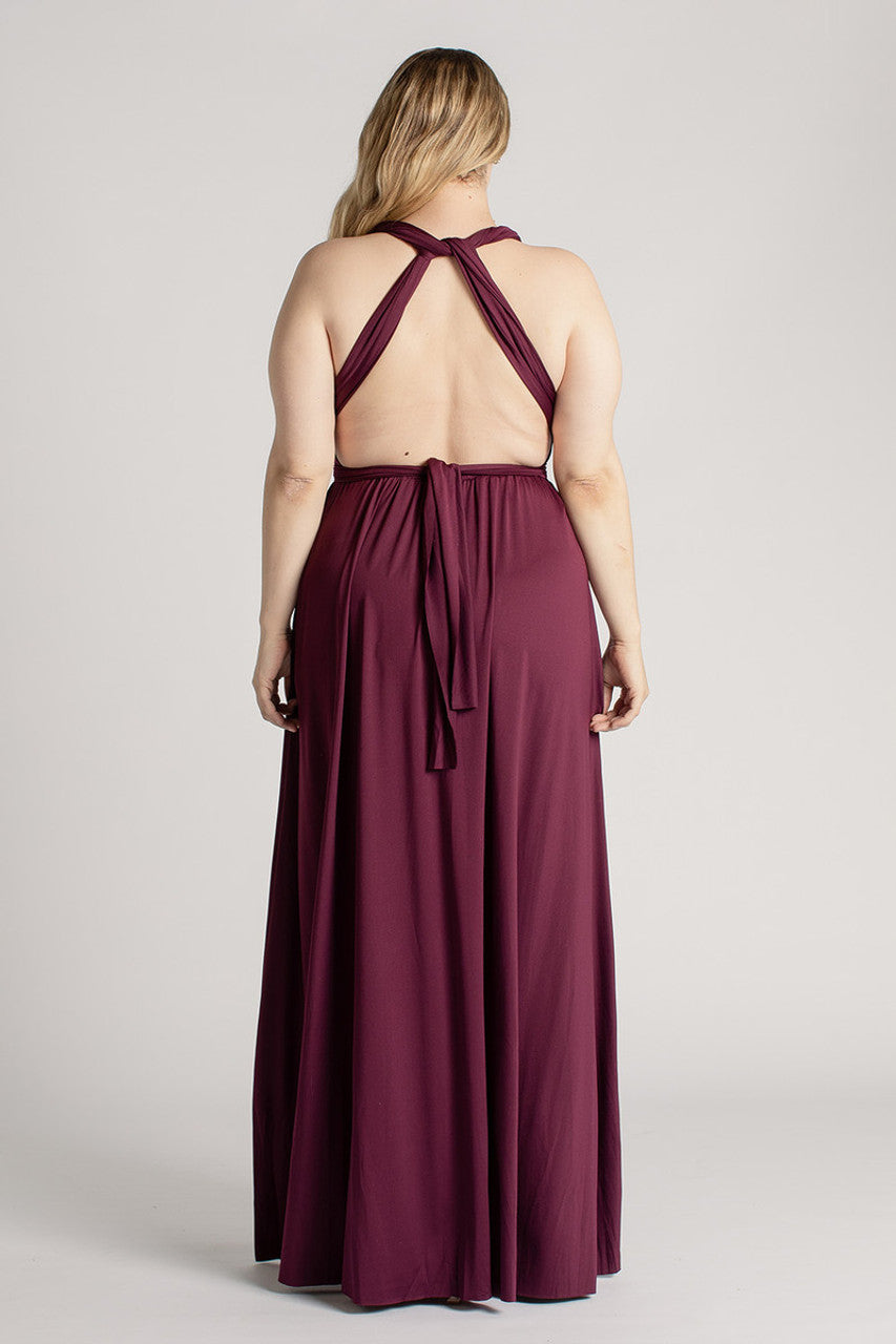 Classic Infinity Dress in Mulberry