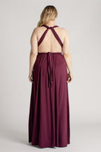 Classic Infinity Dress in Mulberry