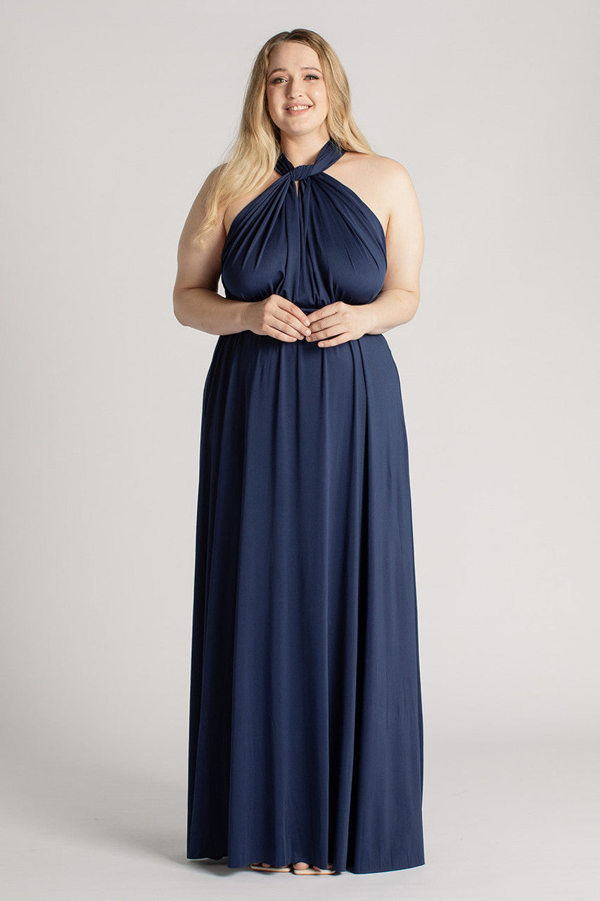 Classic Infinity Dress in Navy