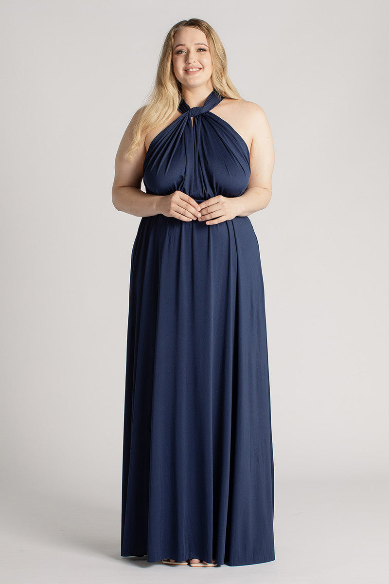 Classic Multiway Infinity Dress in Navy