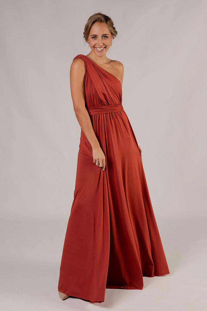 Classic Infinity Dress in Paprika